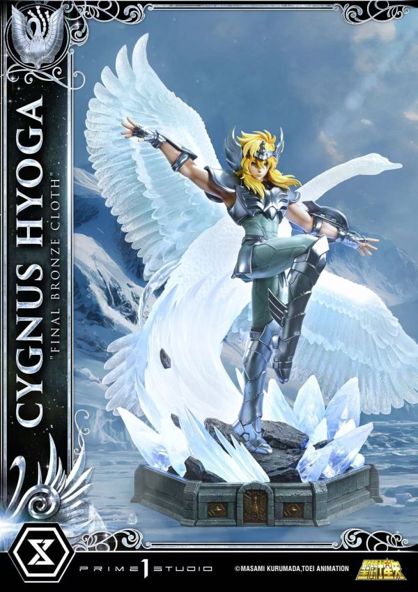 正版授權 Prime 1 Statue 1/4 聖鬥士星矢 天鵝座冰河 最終青銅聖衣 