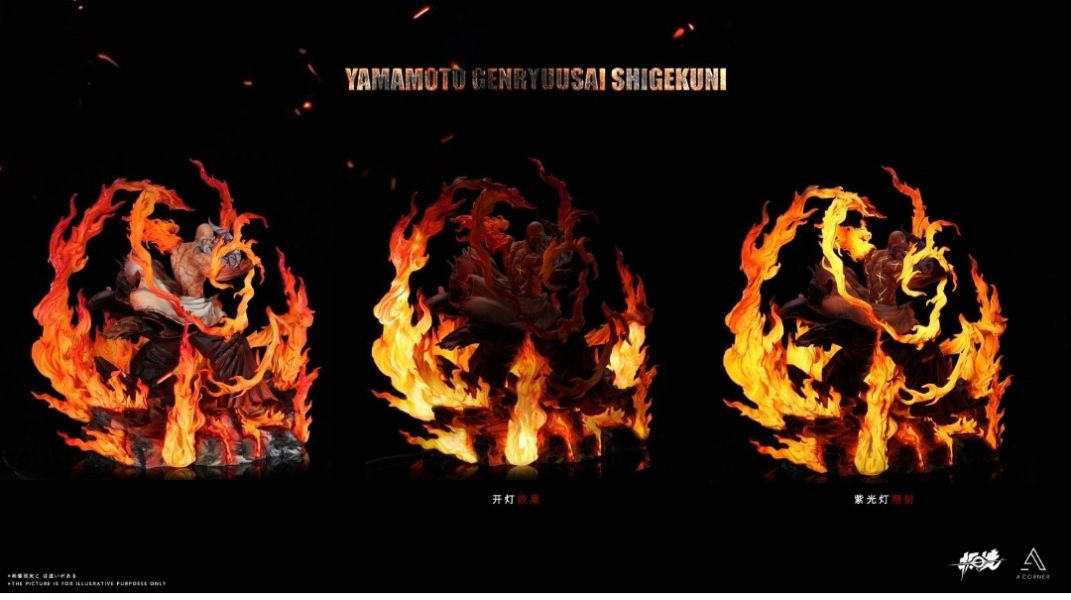 極境&AC STUDIO 收藏級雕像系列-火拳雙骨老頭 