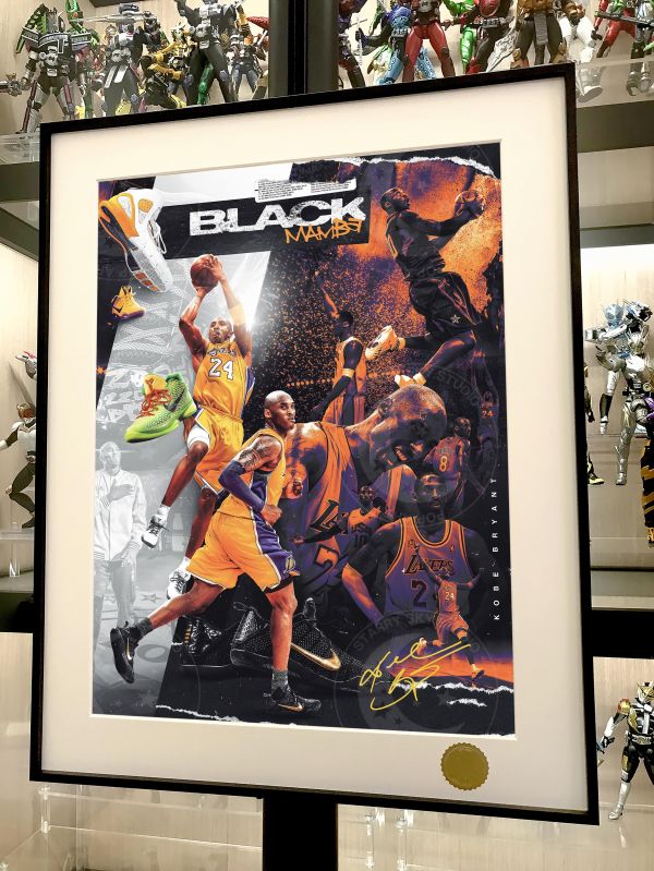 星空 《黑曼巴》NBA科比布萊恩特洛杉磯湖人隊裝飾畫 
