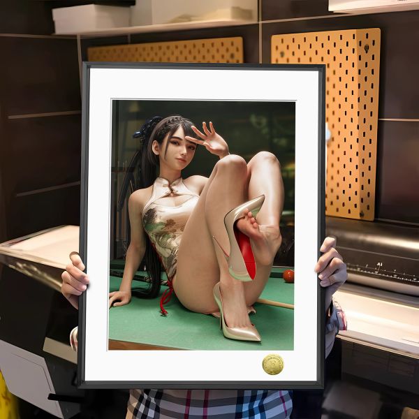 皇呱《檯球女郎伊芙》劍星Stellar Blade裝飾畫 