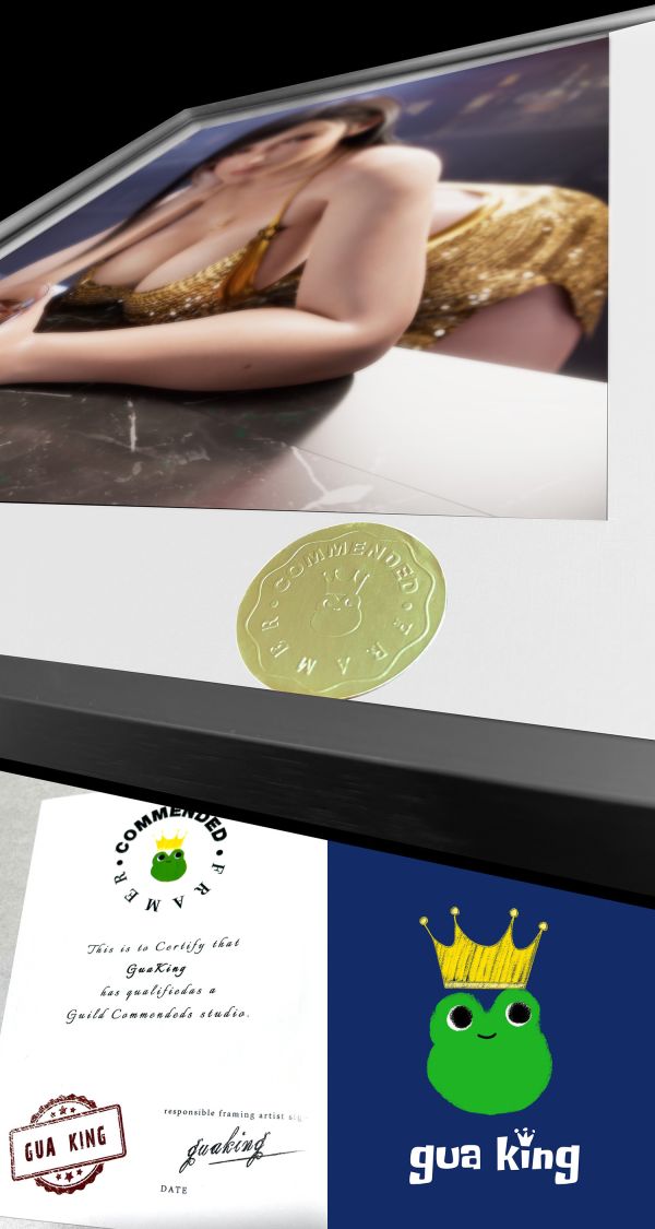 皇呱《酒吧女郎蒂法》最終幻想VII女神蒂法·洛克哈特裝飾畫 