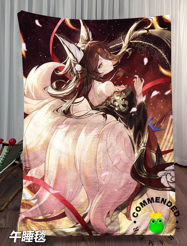 皇呱《狐人少女停雲》崩壞：星穹鐵道仙舟羅浮鳴火裝飾畫 