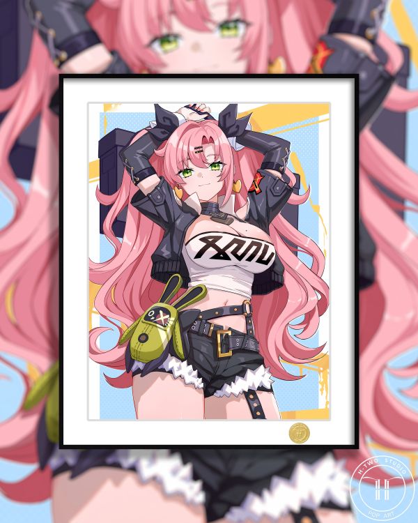 H2工作室 《妮可德瑪拉》絕區零Nicole裝飾畫 