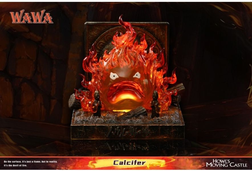 wawa工作室 宮崎駿桌面小擺件-生氣的卡西法 