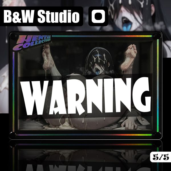 黑白畫映 B&W Studio AI Creator系列桌面裝飾卡磚 第一彈 貞子 