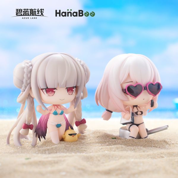正版授權 Hanabee 碧藍航線 夏日泳裝盒蛋 Vol.2 套裝 
