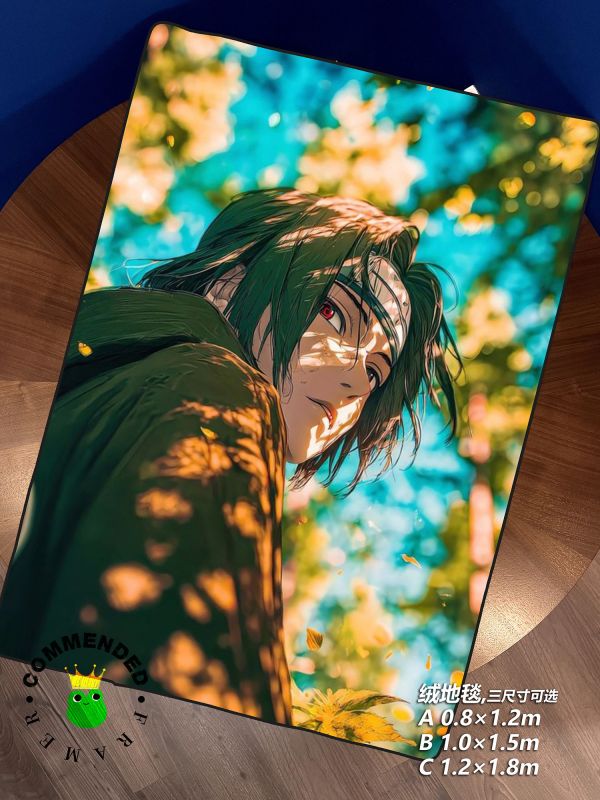 皇呱《鼬神回眸》火影忍者宇智波一族天才忍者裝飾畫 