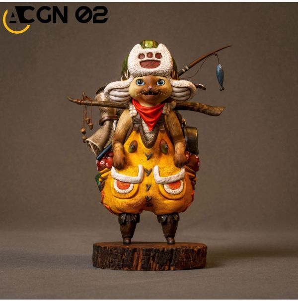 ACGN 02 STUDIO 怪物獵人荒野 艾露貓GK 