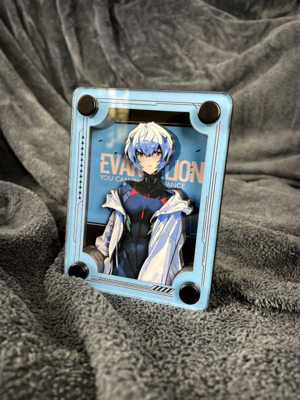 萌萌匠 EVA新世紀福音戰士綾波麗立體卡磚裝飾畫 