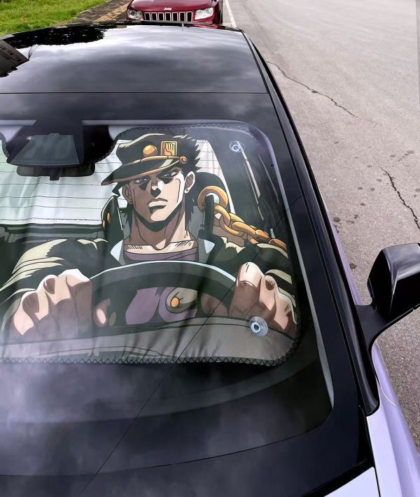 千鳥社 《汽車前擋遮陽-空條承太郎》JOJO的奇妙冒險白金之星 