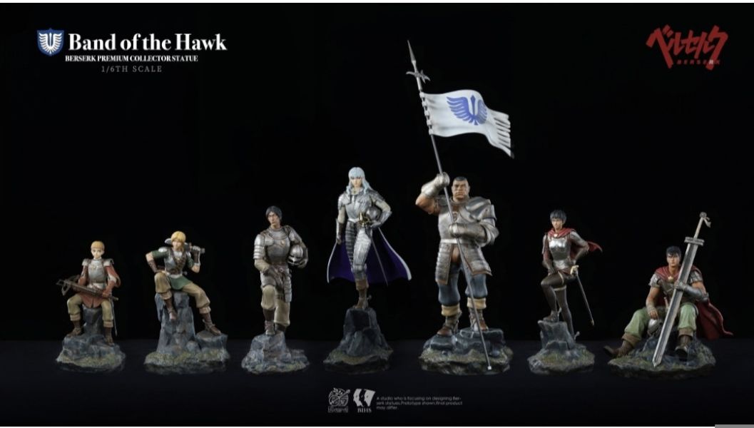 Bard&Bihs工作室 鷹之團系列7成員 