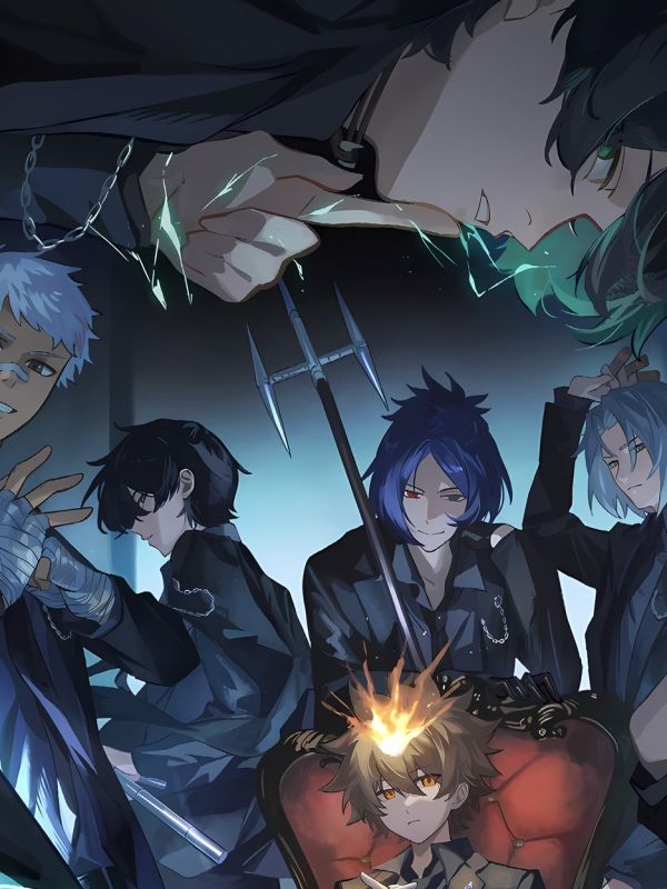 星空《彭格列家族》HITMAN REBORN!里包恩裝飾畫 