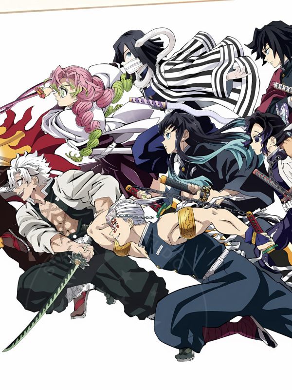 星空《出擊九柱》鬼滅之刃無限城篇裝飾畫 