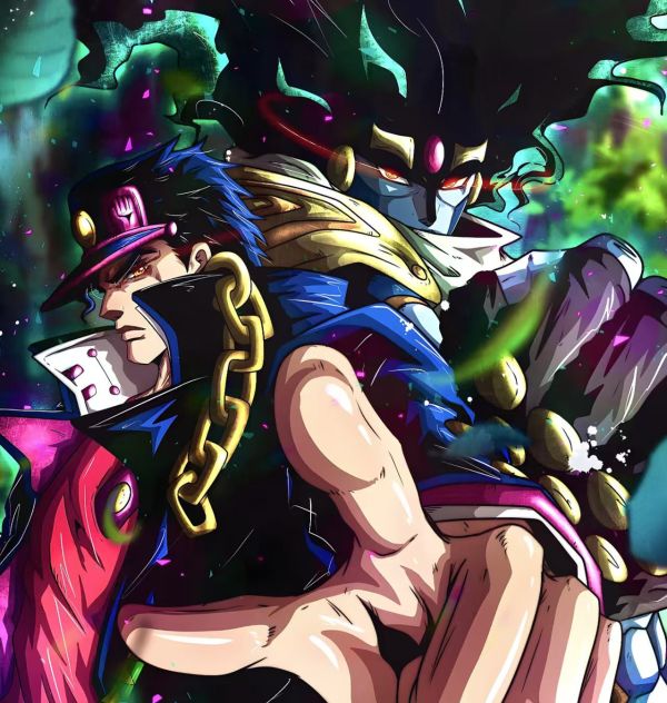 H2工作室 《空條承太郎》白金之星JOJO的奇妙冒險裝飾畫 