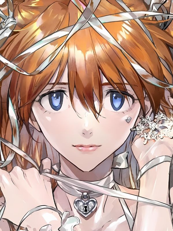 星空 《花嫁明日香》二號機eva新世紀福音戰士裝飾畫 