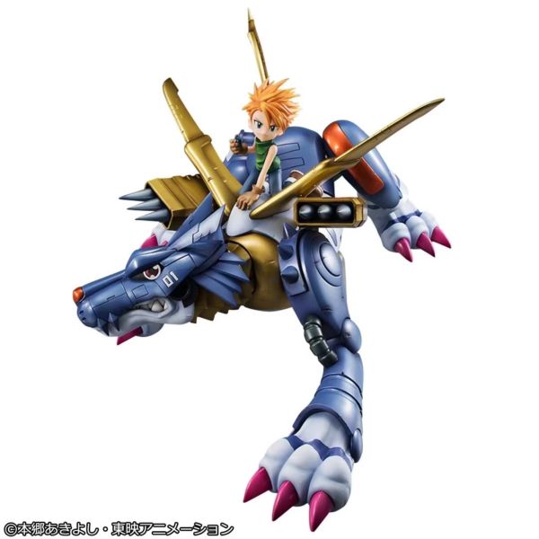 正版授權 MegaHouse MH GEM數碼寶貝石田大和鋼鐵加魯魯再版 