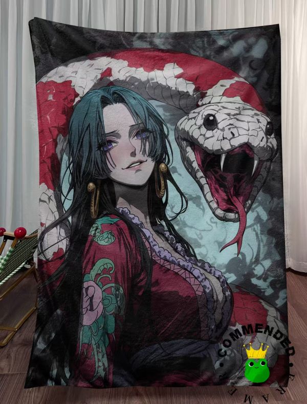 皇呱 《蛇姬女帝》海賊王致命的誘惑波雅·漢庫克裝飾畫 