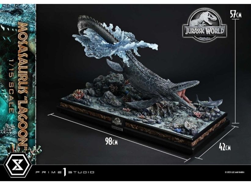 正版授權 Prime 1 Statue 1/15 侏羅紀世界 滄龍 瀉湖 