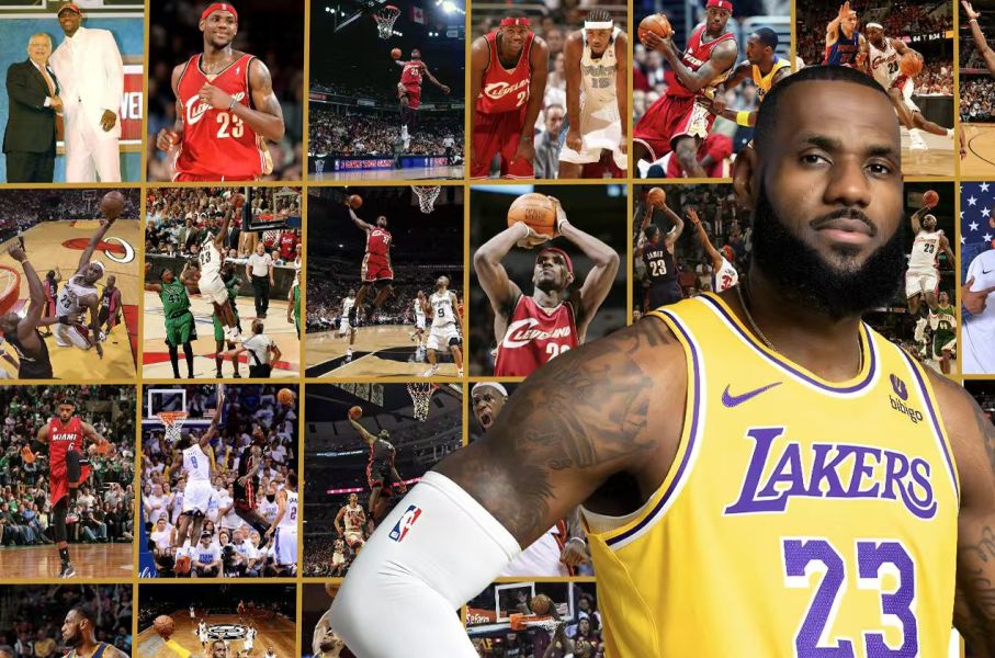 H2工作室 《四旬老漢詹姆斯》NBA勒布朗詹姆斯老詹詹皇裝飾畫 