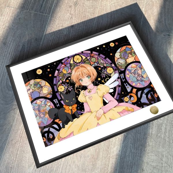 皇呱《小櫻萬聖節限定變裝》百變小櫻初代萌王裝飾畫 