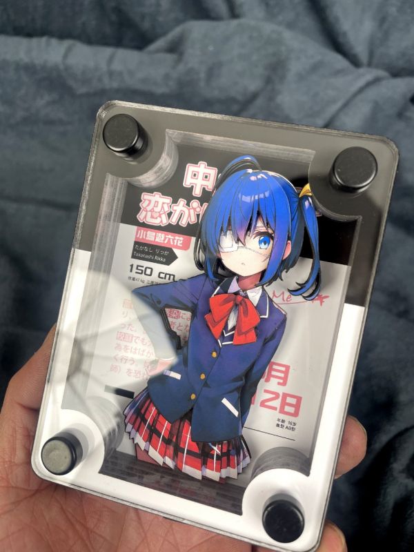 萌萌匠 小鳥遊六花中二病也要談戀愛周邊亞克力方磚卡磚 