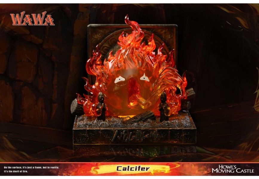 wawa工作室 宮崎駿桌面小擺件-生氣的卡西法 