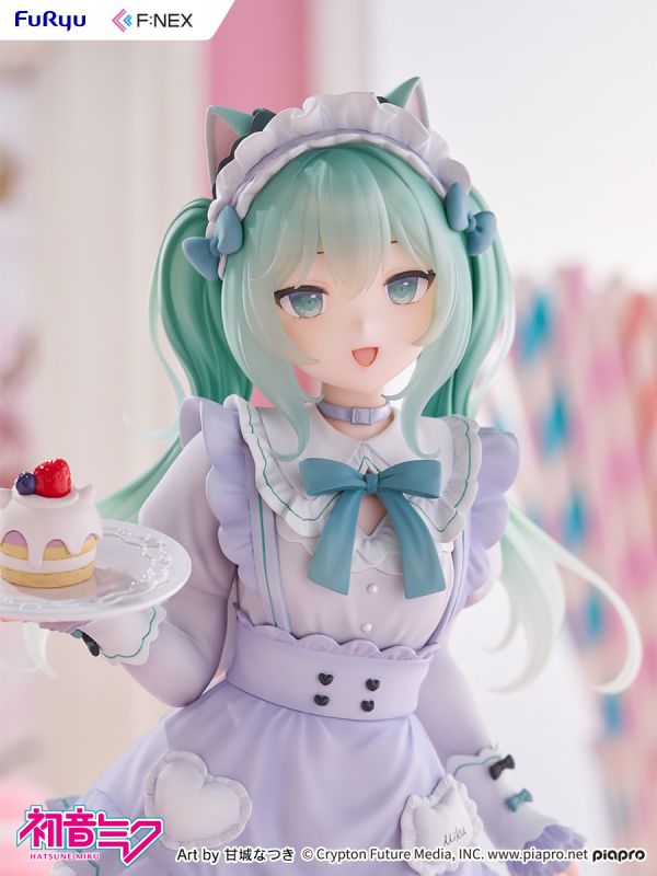 正版授權 F:NEX 初音未來 X 甘城貓貓 貓耳女僕裝 