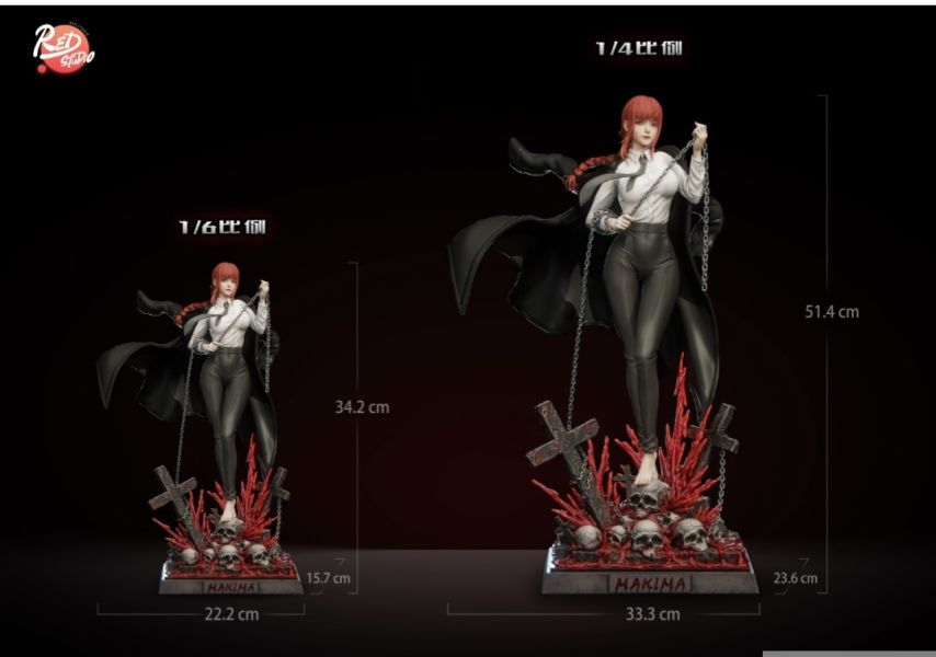 Red-Studio 女雕系列第三彈《電鋸人》瑪奇瑪 