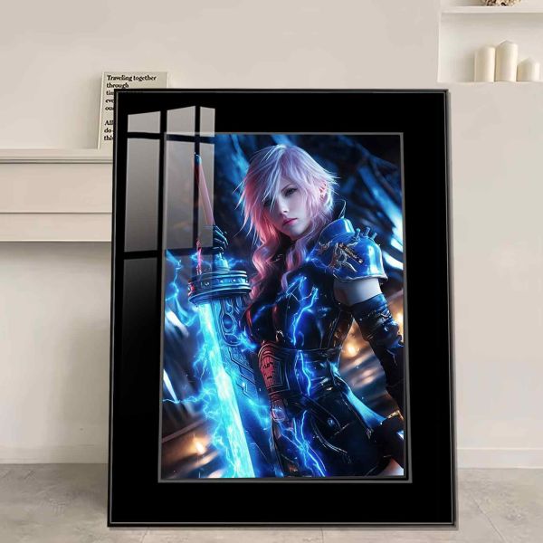 JUZI橘子工作室 最終幻想 埃克萊爾·法隆 裝飾畫 