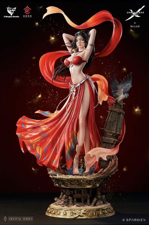 【現貨】正版授權 TRIEAGLES 《鬼刀》雕像系列-《風曳》 