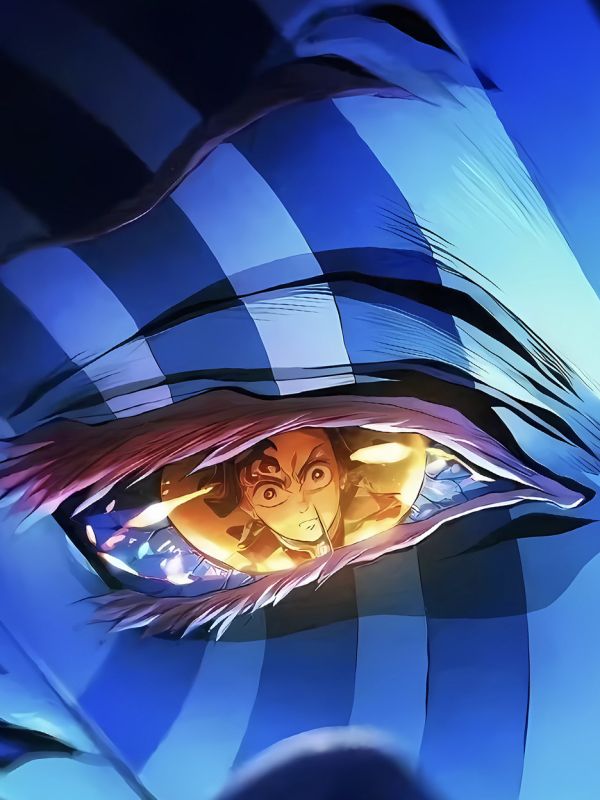 星空《戀雪版》《猗窩座版》Akaza鬼滅之刃無限城篇裝飾畫 