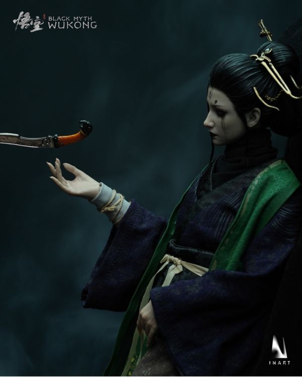 正版授權 INART 1/6 黑神話：悟空 四姐 可動人偶 