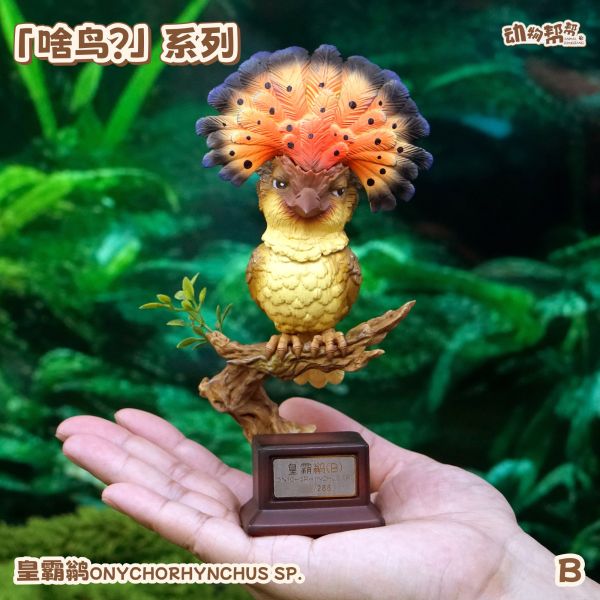 傑刻動漫×動物幫幫農場 啥鳥系列第六彈 皇霸鶲 