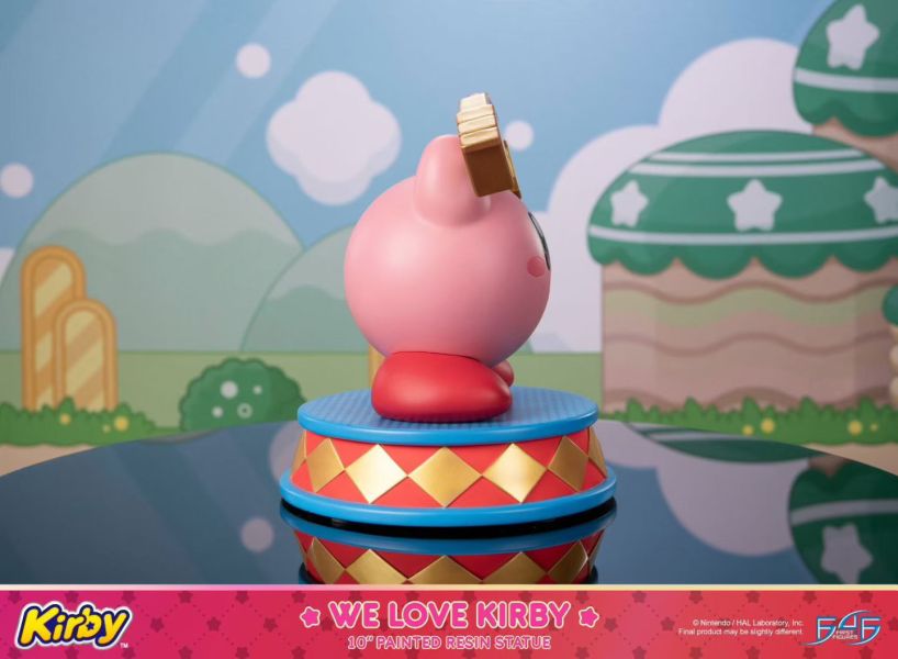 正版授權 First 4 Figures 25cm 星之卡比 Kirby 雕像 