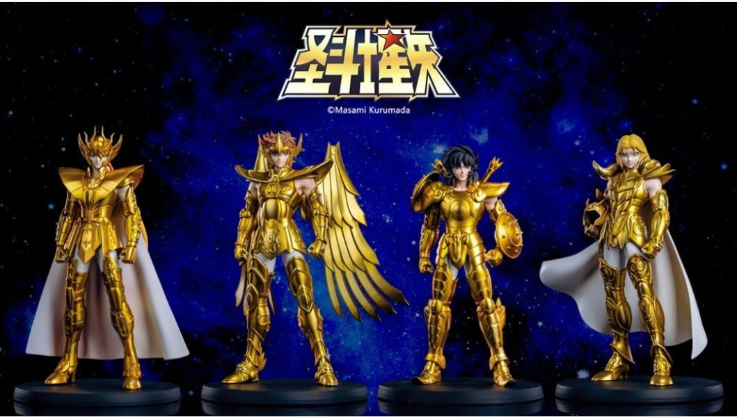 正版授權 Zodiakos鑄刻工作室 《聖鬥士星矢》黃金聖鬥士星耀系列第一彈 十二宮戰士的永恆傳奇 