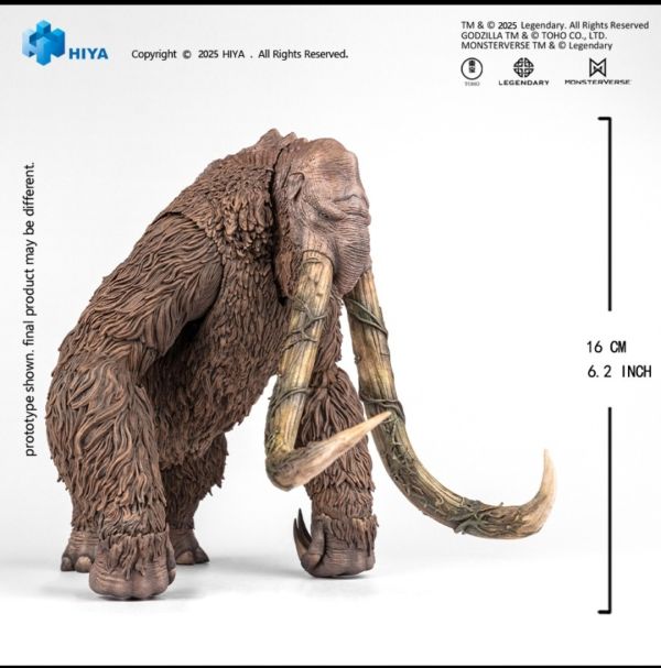 正版授權 HIYA 海雅玩具 16cm 哥斯拉2 怪獸之王2019 貝希摩斯 可動人偶 