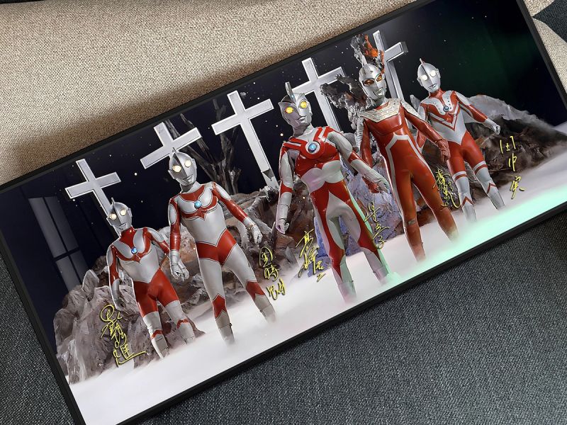 千鳥社《奧特曼合影聲優簽名》鼠標墊裝飾畫 