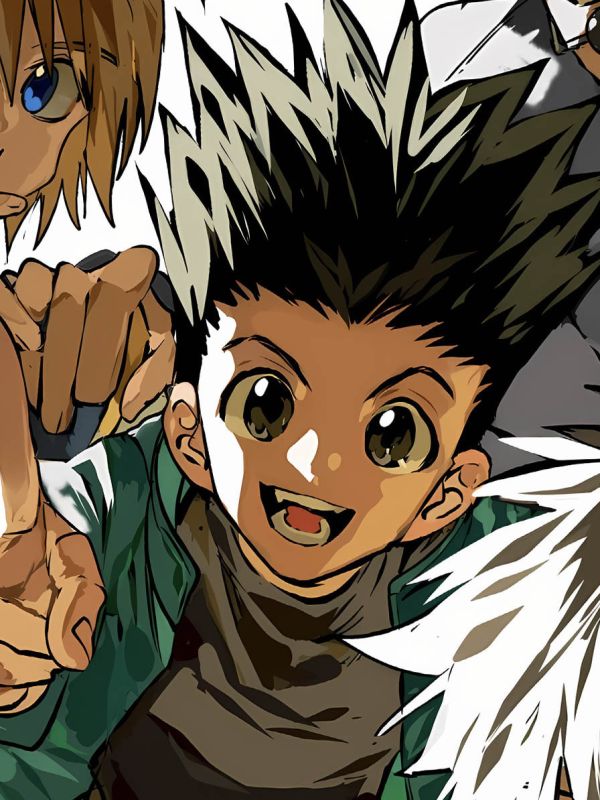 星空 《獵人小隊》全職獵人小傑奇犽酷拉皮卡雷歐力裝飾畫 