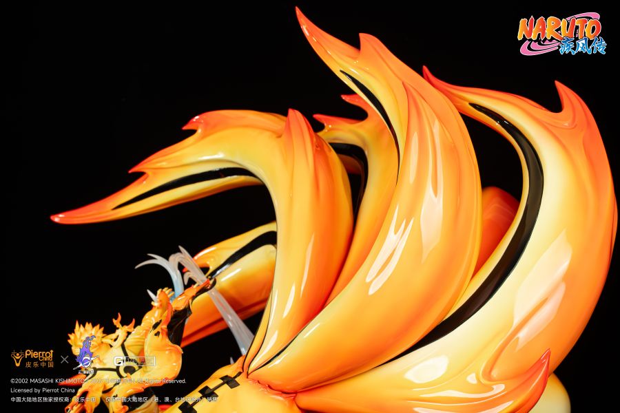 【補款】正版授權 皮樂中國×雲頂摘星工作室 《火影忍者》九喇嘛鏈接模式 漩渦鳴人 1/6雕像 