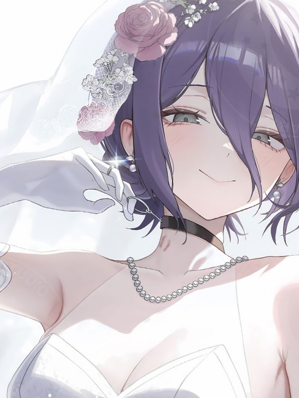 星空《婚紗蕾塞》Chainsaw Man電鋸人裝飾畫 