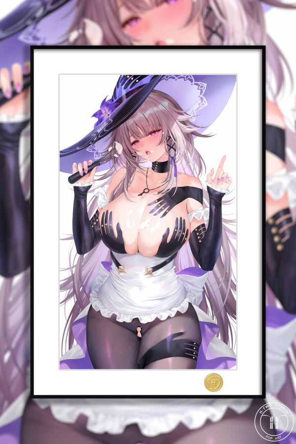 H2工作室 《奶油大黑塔》崩壞星穹鐵道黑塔Herta裝飾畫 