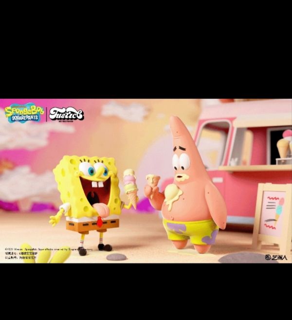 【補款】正版授權 Justice Intentions 海綿寶寶 搪膠大娃潮玩系列 