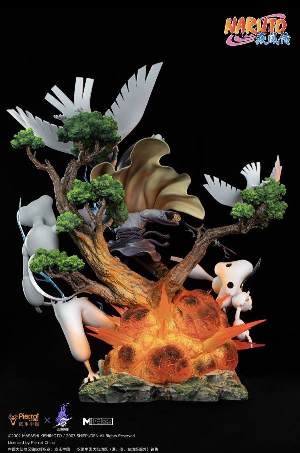 【補款】正版授權 皮樂中國X雲頂摘星工作室 《火影忍者》宇智波佐助 1/6雕像 