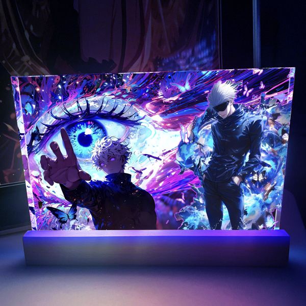 阿喵畫社 術式反轉 五條悟發光卡磚 