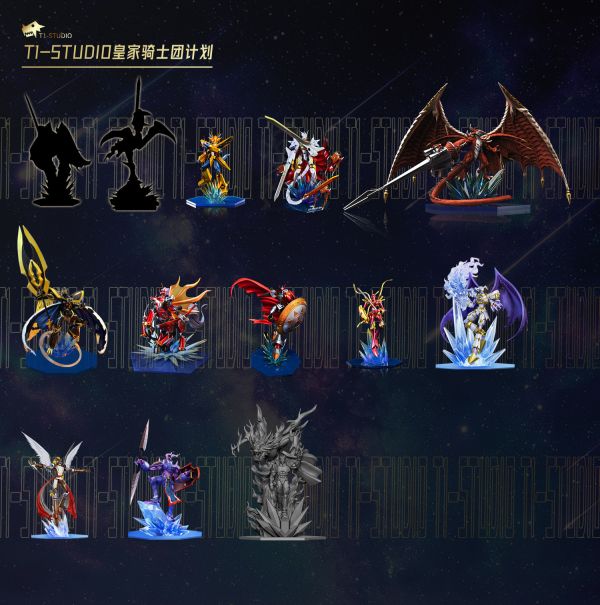 【工作室現貨】T1-studio 數碼小baby-皇家騎士共鳴系列（芳香騎士 顱骨騎士） 