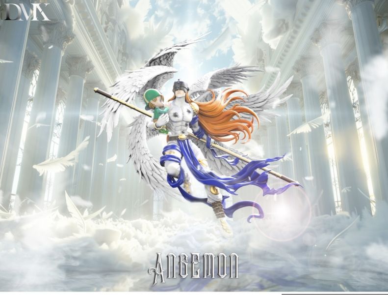 DMX STUDIO 數碼寶貝一代騎乘第六彈/第七彈（天使獸&阿武 天女獸&嘉兒） 