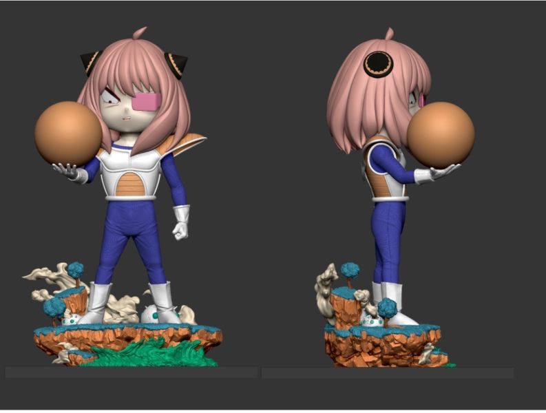 Tsu Studio 阿尼亞蔬菜人 拿珠小可愛第一彈 