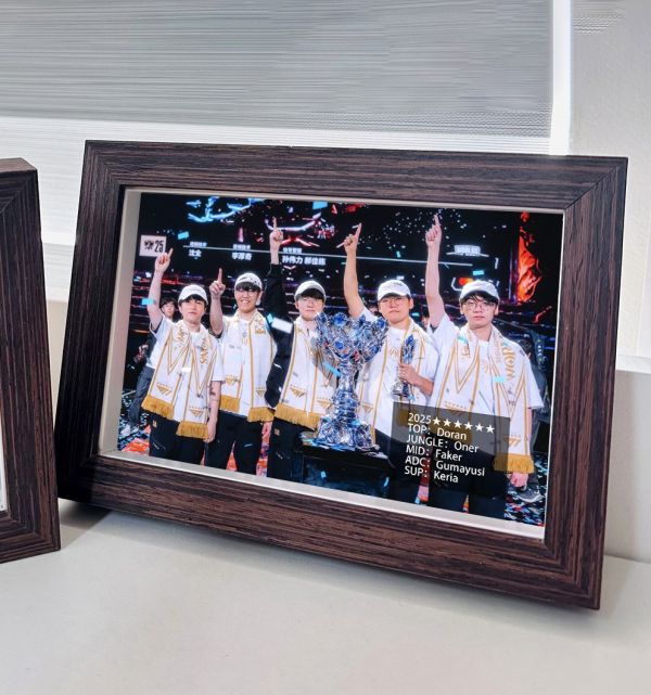 千鳥社《T1 第六冠 擺臺》2025英雄聯盟全球總決賽冠軍擺臺 