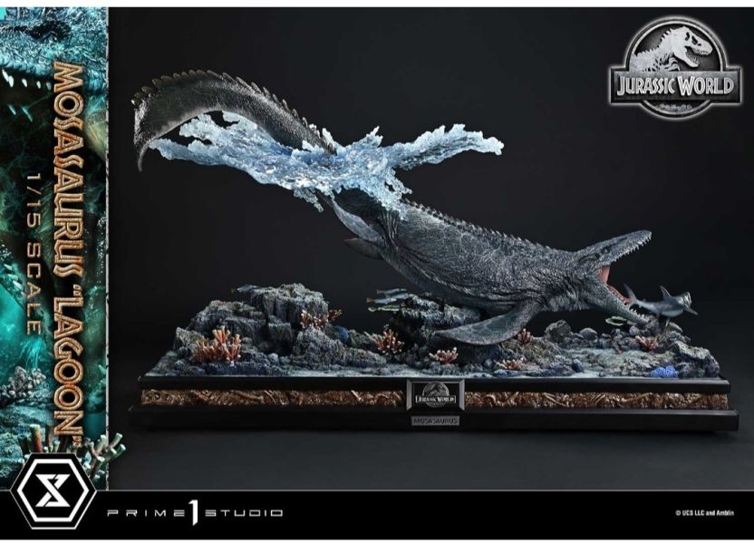 正版授權 Prime 1 Statue 1/15 侏羅紀世界 滄龍 瀉湖 