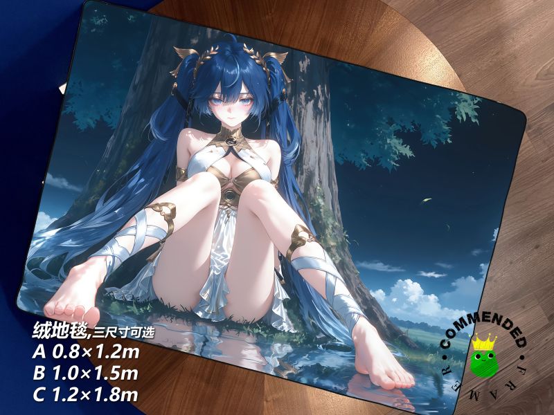 皇呱《諭女尤諾》鳴潮預見未來諭女尤諾·西比爾裝飾畫 